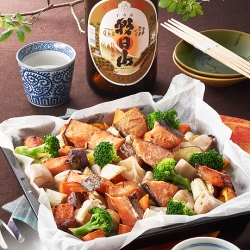 極醸 銀鮭味噌漬のオーブン焼き