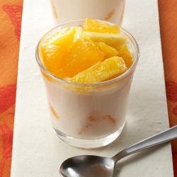 デコポンのヨーグルトゼリー