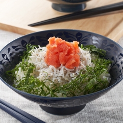 明太しらす丼