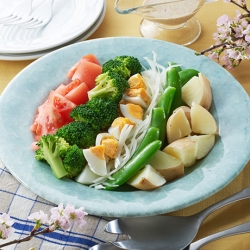 春野菜のコブサラダ