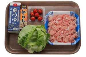 豚肉とレタスの冷しゃぶ
