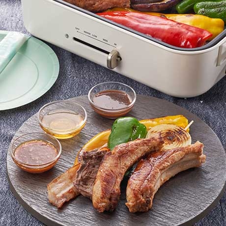 ガッツリお肉のバーベキュー