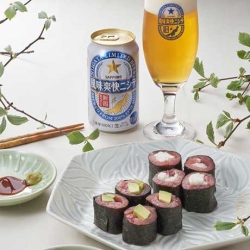 まぐろのおつまみのり巻き