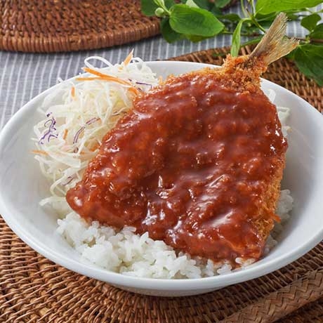 Hana-well オーガニックソースのあじフライ丼