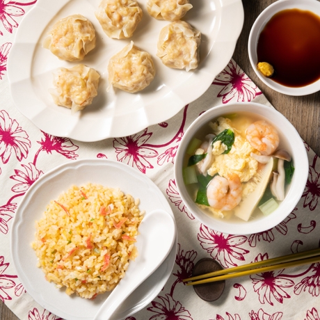 えび三昧の中華セット
