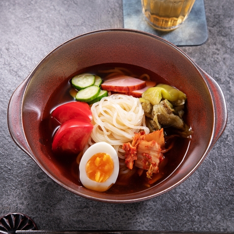 なすの盛岡風冷麺