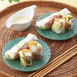 ローストビーフの生春巻き