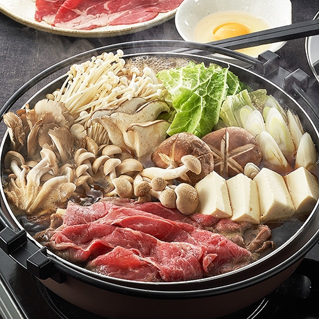 きのこたっぷりすき焼き
