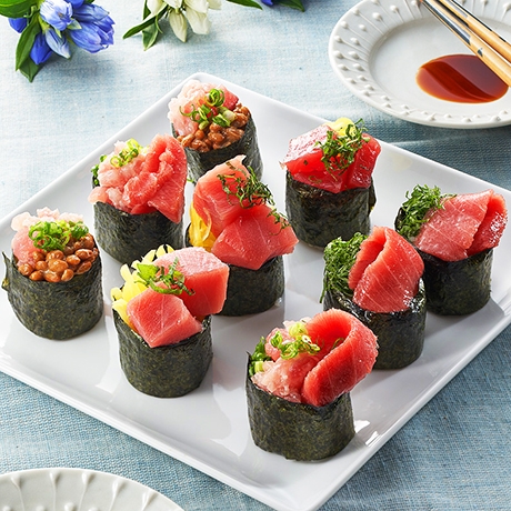 いろいろまぐろの軍艦