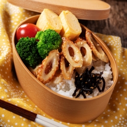 ちくわのごま照り焼き弁当