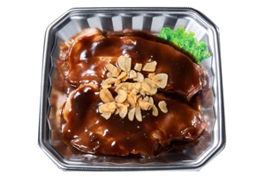 トンテキのせチャーハン