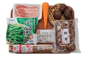 里芋と豚肉の煮物