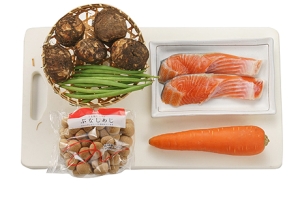 鮭と里芋の煮物