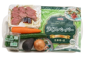 ローストビーフの生春巻き