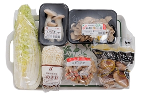 きのこたっぷりの鶏鍋