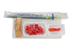 明太とろろかけまぐろ寿司