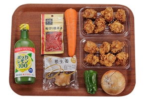 はらナルから揚げのレモンあんかけ