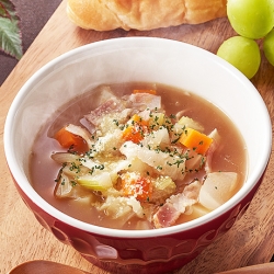 生姜醤油野菜スープ