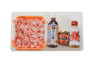 ザクだれ&ごまだれの豚しゃぶ