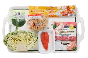 たらこときのこのクリームパスタ