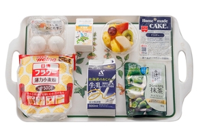 ひとくちフルーツカップケーキ