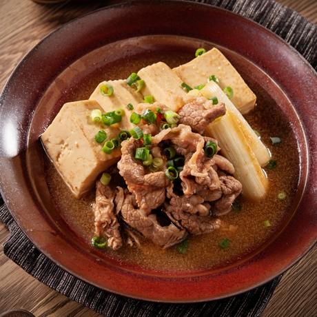生姜醤油鍋スープの肉豆腐