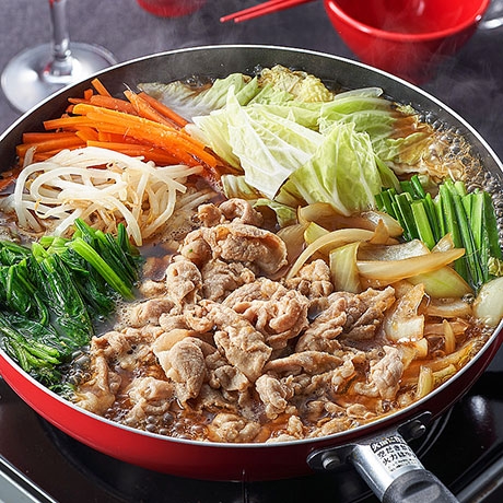 生姜醤油の焼肉鍋