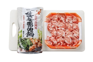 生姜醤油の焼肉鍋