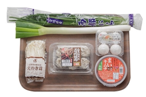肉焼売のキムチスープ