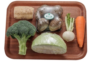 ローストビーフと温野菜のバーニャカウダ