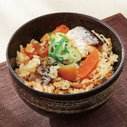 いわしの炊き込みご飯