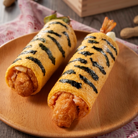 チキンライスの恵方巻