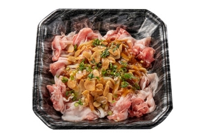 にら玉豚のスタミナ丼