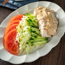 レンジで!棒棒鶏(バンバンジー)