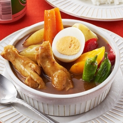 チキンのスープカレー