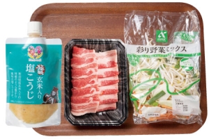 塩こうじ肉野菜炒め