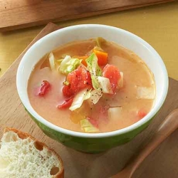 野菜たっぷり塩こうじスープ