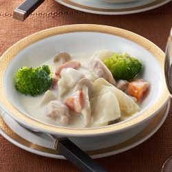 素材力の合わせだし和風シチュー