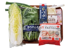 おでん入り鍋焼きうどん