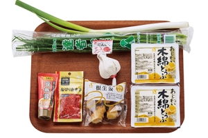 鶏つみれのゴロゴロ麻婆豆腐