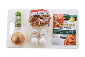 ハコネーゼの簡単きのこオムライス