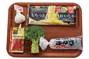 かきのペペロンチーノ