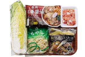 野菜あんかけの生姜醤油ラーメン