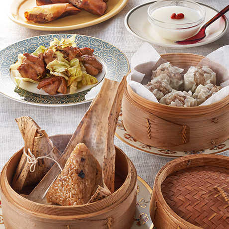 中華ちまき点心セット - レシピナビ